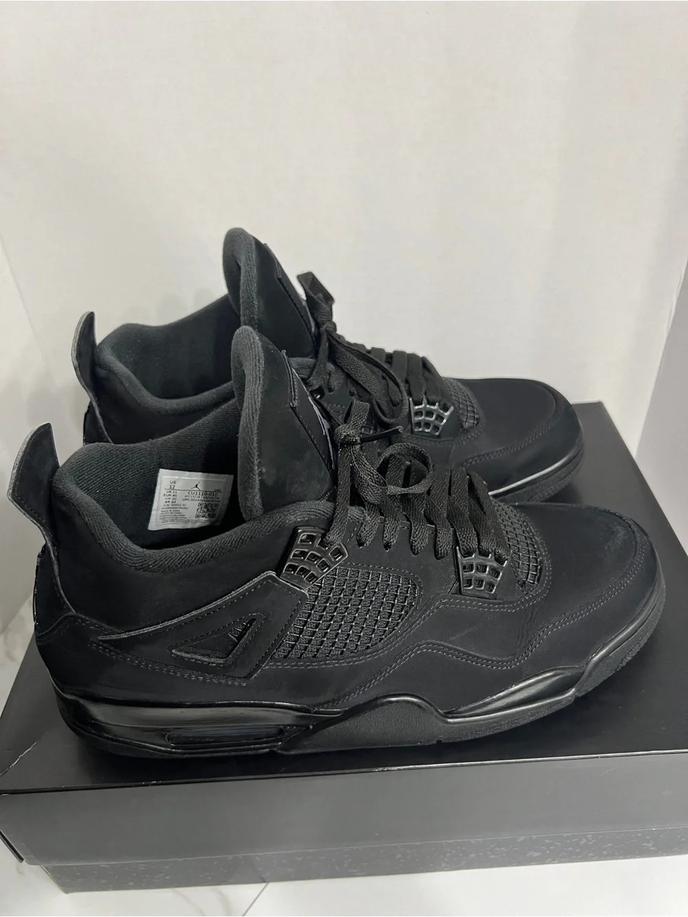 Jordan Men’s All-Black Athletic Basketball Sneakers